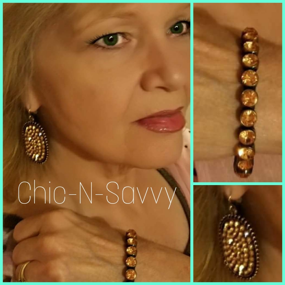 Bracelet and Earrings